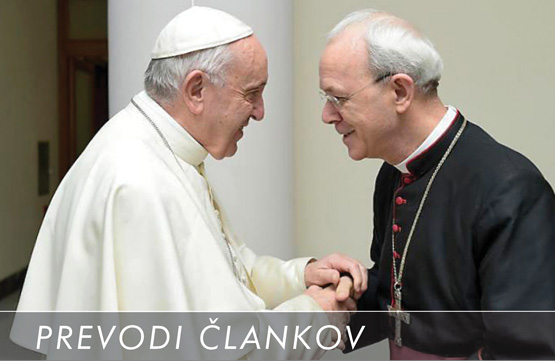 Škof Schneider in papež Frančišek