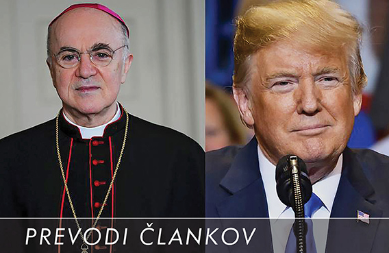 Viganò opozarja Trumpa