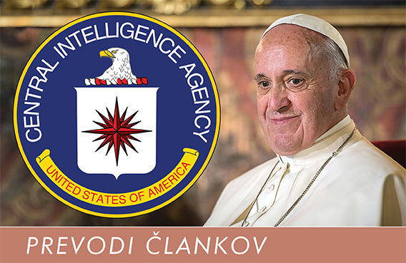 Globoka država: CIA - papež Frančišek